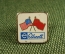 Значок "Ellicott" Флаги США СССР цанга #Z2