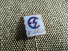 Значок "Болгария" тяжелый металл