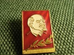 Значок "Ленин" легкий металл ММД