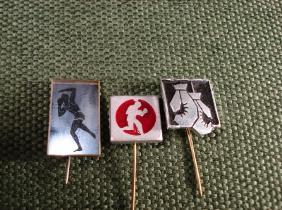 Значки "Бокс" 3 шт. Подборка #Z3