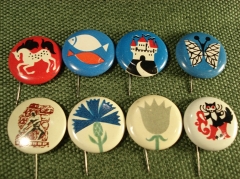 Значки Подборка "Детские" 8 шт #Z2