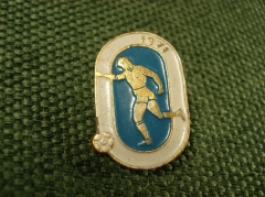 Значок "ФУТБОЛ. Футболист. 1971"