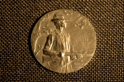 Стрелковая медаль 1904 года, серебро, Сан-Галлен, Швейцария.