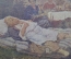 Открытка "В жаркий день". Союз Воинствующих Безбожников. 1939 год. #O3