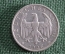 2 Марки 1926 года, A. Германия, Веймарская республика, серебро. Рейхсмарка.