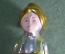 Игрушка елочная стеклянная "Маленький Мук, Алладин, факир". Новогодняя. Стекло, прищепка. #3. СССР.
