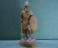Статуэтка, фигурка деревянная "Воин с мечом". Дерево, ручная работа. Дарственная.