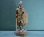 Статуэтка, фигурка деревянная "Воин с мечом". Дерево, ручная работа. Дарственная.