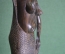Статуэтка африканская, деревянная фигурка "Одевающаяся женщина". Дерево, Африка.