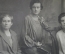 Старинная фотография "Три женщины". 