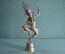 Бронзовая статуэтка-колокольчик танцующего божества, небесная танцовщица Апсара. Камбоджа. #1