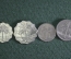 Набор монет 5 10 25 50 100 250 500 филсов 1 динар 1975-1990 Ирак. 