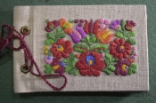 Миниальбом для фотографий. Ручная работа, вышивка. #K2