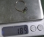 Кольцо, колечко серебряное с зеленым камнем. Серебро 925 пробы.