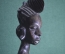 Статуэтка деревянная "Африканка с обнаженной грудью". Дерево, ручная работа. Африка.