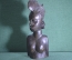 Статуэтка деревянная "Африканка с обнаженной грудью". Дерево, ручная работа. Африка.
