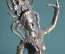 Бронзовая статуэтка-колокольчик танцующего божества, небесная танцовщица Апсара. Камбоджа. #2