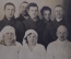 Фотография старинная, почтовая карточка "Врач, медсестры и пациенты". Медицина.