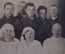 Фотография старинная, почтовая карточка "Врач, медсестры и пациенты". Медицина. #S3