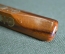 Мундштук деревянный для сигарет с инкрустацией. Лак, дерево, латунь.. СССР.