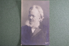 Открытка старинная "Ибсен, писатель". Ibsen. Российская империя. #O9