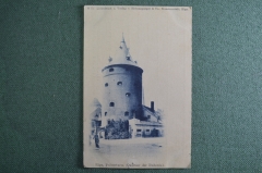 Открытка старинная "Башня Пулвертурн в Риге". Город Рига. Pulvertornis (Riga). #O4