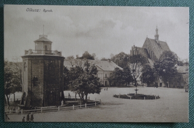 Открытка старинная "Рунек, Runek ". Ойцув, Ojcow. Krakowski, Польша #O4