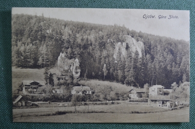 Открытка старинная "Злота Гура. Gora Zlota". Ойцув, Ojcow. Krakowski, Польша #O4