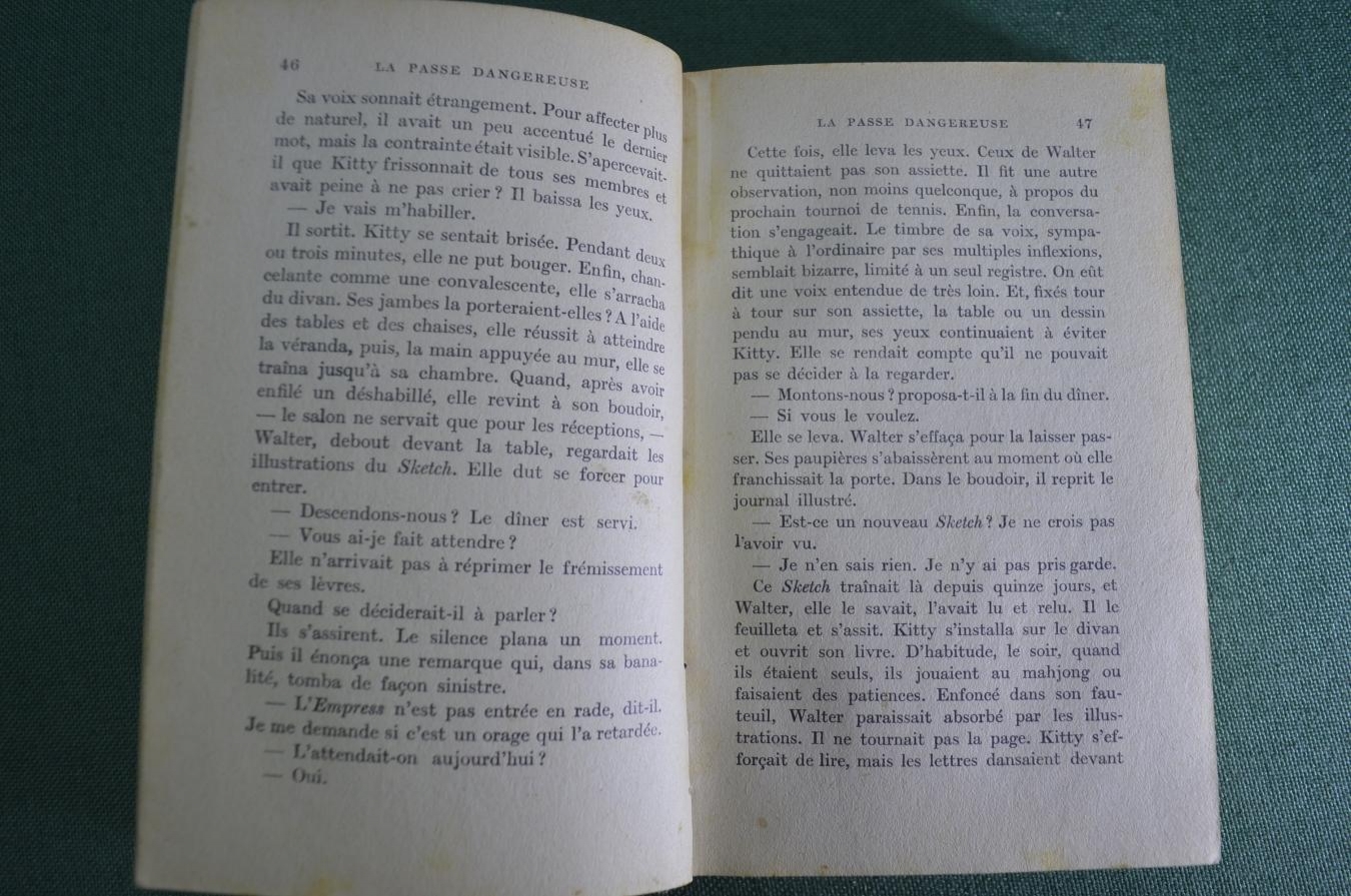 Купить Книга старинная "Узорный покров". Соммерсет Моэм. На Французском ...