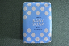 Мыло туалетное "Baby soap с ланолином". Венгрия периода СССР.