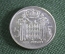 5 франков 1966 года. Серебро. Монако. aUNC.