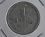 Монета 1 марка 1924 года. А. Серебро. Веймар. Германия. Империя. XF-aUNC.