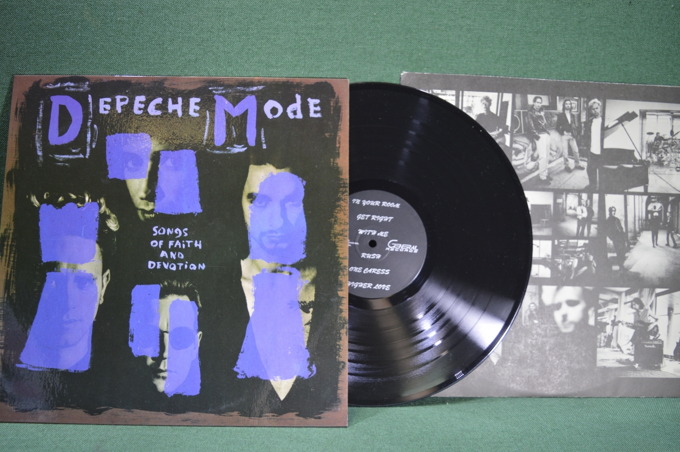 Купить Винил, платинка 1 lp "Депеш Мод". Depeche Mode. Songs of faith ...