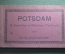 Открытки старинные "Потсдам". Набор отрывных открыток (12 штук). Potsdam. 
