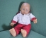 Кукла большая резиновая, пупс. 45 см. Детская игрушка, Байер, ГДР. Bayer.