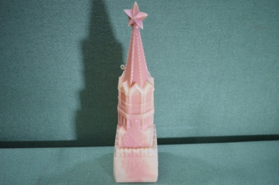 Короб, сюрпризница от новогоднего подарка. Кремль, Спасская башня, 1978 год. #K27