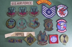 Шеврон шитый, нашивка, знак отличия, патч. Армия США. Подборка #2 (одним лотом)