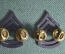 Лычки, знак различия "Техник сержант США". Technical Sergeant, USA. 
