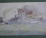 Открытка "Военный корабль Кригсмарине Kriegsmarine". ВМФ. Флот. 3 - й Рейх. Германия. #O6