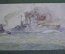 Открытка "Военный корабль Кригсмарине Kriegsmarine". ВМФ. Флот. 3 - й Рейх. Германия. #O6
