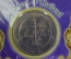Монета 20 бат 1995 года. 120 лет Совет по аудиту. Блистер. Таиланд.