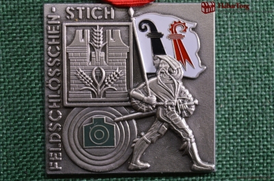 Стрелковая медаль, посвященная соревнованиям в Базеле, Швейцария, 2002г