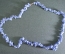 Бусы, ожерелье, 68 см. Сапфирин, голубой агат.
