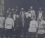 Фотография на паспарту "Восстановление дворца князя Голицына". Фото, фотокарточка. 1925 год.
