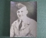 Фотография старинная, "Военный в куртке и пилотке, Блошеневич". Фото, фотокарточка. 1936 год.