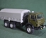 Модель масштабная, Грузовой автомобиль тентованный KAMAZ КАМАЗ 4310. Масштаб 1:43. Сделано в СССР.