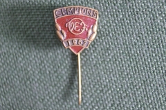 Знак, значок, фрачник "Cempions 1962". 