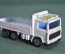 Модель масштабная, автомобиль грузовой бортовой. Белый. Matchbox. Китай. #M1