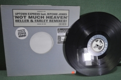 Винил, пластинка 1 lp "Richie Jones Presents Uptown Express V Richard F. – Not Much Heaven". UK 2001