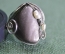 Кольцо, колечко. Скань, черно-серый природный камень. Женское украшение, бижутерия. 
